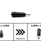Replacement For Extension Plug 5.5 2.5 to 4.5 3.0