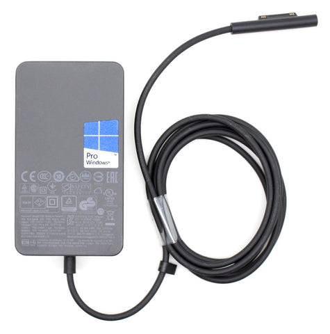 Microsoft Surface Pro 4 60W Power Supply Flat Tip Laptop Replacement Charger