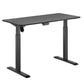 Sit to Stand Table Electric Height Adjustable Computer Single Motor Standing Desk Frame with Splice Board