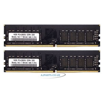 16GB DDR4 3200MHz Desktop Memory RAM Laptop PC4-25600U DIMM 1.2V 288 Pin x 2 