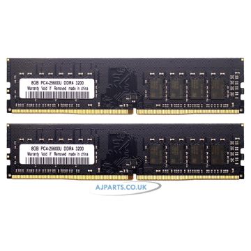 8GB DDR4 3200MHZ Desktop Memory RAM Laptop PC4 25600 DIMM 1.2V 288 P Lot x 2